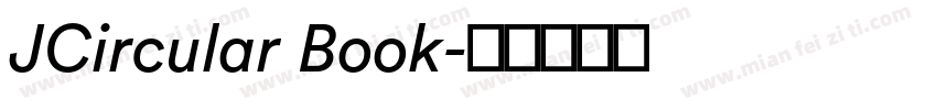 JCircular Book字体转换